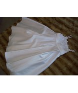 GIRL&#39;S DAVID BRIDAL SIZE 3 IVORY FLOWER GIRL DRESS - $61.53 CAD