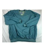 Vintage Swingster Jacket Mens XXXL Green Pullover Long Sleeve Windbreake... - £3.13 GBP