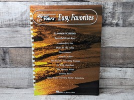 1990 Hal Leonard EASY FAVORITES 157 EZ Play Today Spiral Book 48 Pages - £6.95 GBP