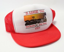 El Rancho Cima STAFF Sam Houston Boy Scouts of America BSA Snap Back Hat... - £14.20 GBP