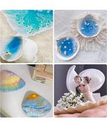 LUCKY BABY Scallop Shells for Crafts 4 5 Inches 10pcs Large Sea Shells for  - $30.77