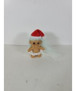 Vintage Russ Berrie Baby Christmas Santa Troll Doll 2&quot; -BRAND NEW! - £11.64 GBP