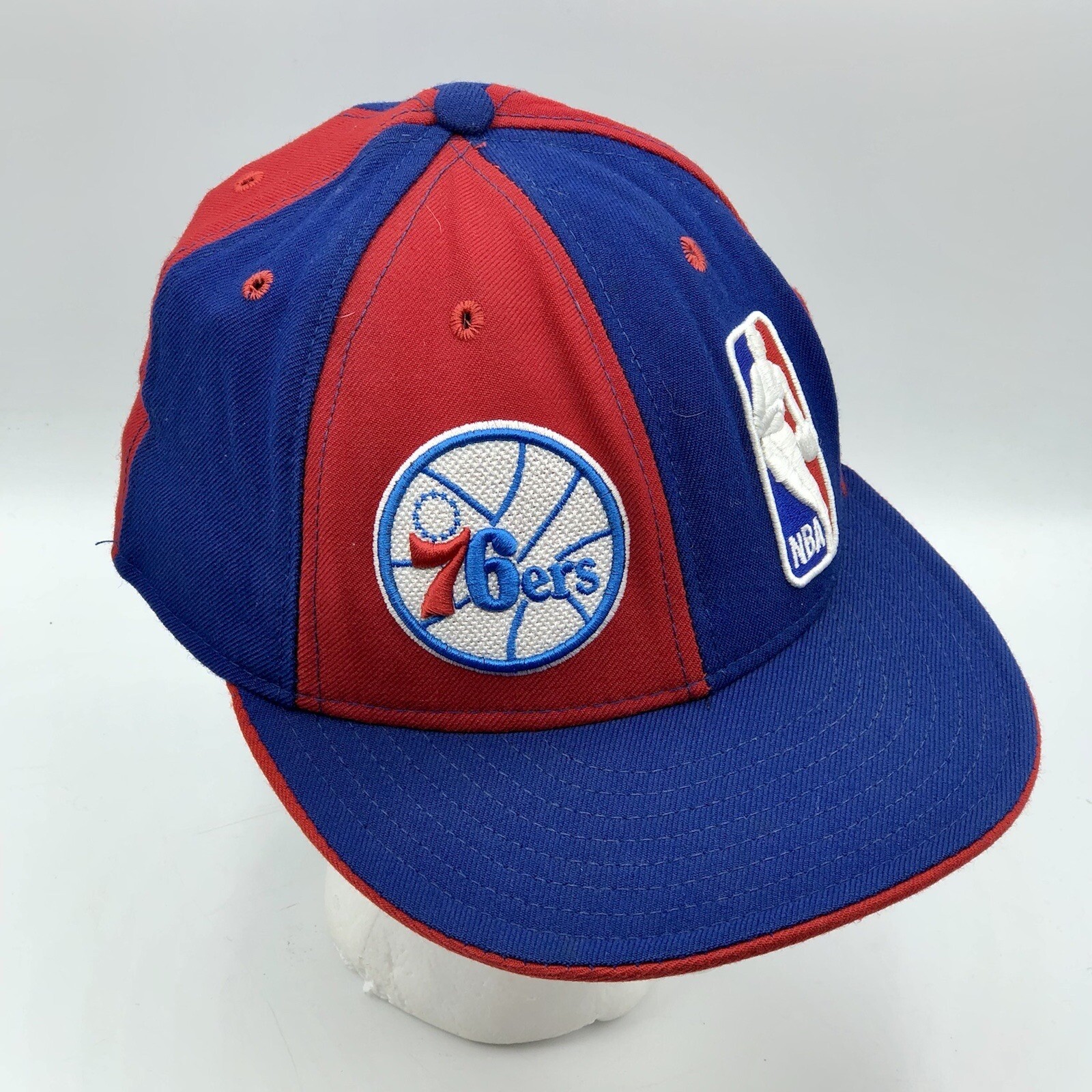 Philadelphia 76ers New Era Hardwood Classics Fitted Hat Wool Size 7 3/8 ... - $14.84