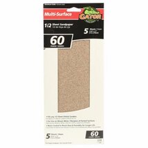 ALI INDUSTRIES 5053 60 25CT Grit Sandpaper, 4-Inch x 11-Inch, 5-Pack - $17.15