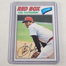 Carl Yastrzemski #480 HOF Boston Red Sox 1B 1st Baseman Card Topps Baseball 1977 - £3.53 GBP