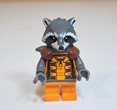 Lego Rocket Raccoon Marvel GOTG Guardians Of The Galaxy Minifigure Minifig 76020 - £10.76 GBP