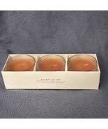 Pier One Imports Poured Candles Ginger Peach 3 New In Package Discontinued - $49.99