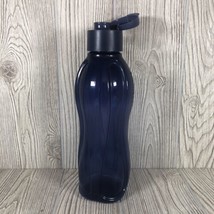 Tupperware Large Eco Water Bottle 1L Dark Blue Reusable Dishwasher Safe ... - $12.82