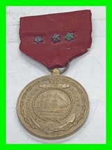 Old U.S. Navy Good Conduct Medal With 3 stars WW II Era - $29.69