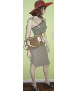 Vintage GUESS WOMEN&#39;S Ladies Canvas Style Shoulder Tote Hand Bag Purse  - $41.03 CAD