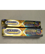 Pack of 2 Poligrip All in 1 Denture Adhesive Power Max Ultimate Exp. 07/... - $291.34 MXN