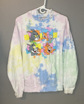 Unisex Tom and Jerry Tie Dye Hoodie Size M - £14.72 GBP