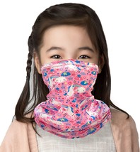 Unisex Kids Tube Bandanas Balaclava Neck Gaiter Reusable Face Mask  -  8... - $6.92