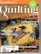 Love Of Quilting Magazine September October 2005 - £11.57 GBP
