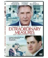 Extraordinary Measures, Good DVD, Brendan Fraser,Harrison Ford, Tom Vaughan - $4.20