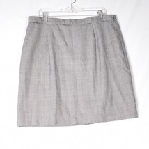 Maggie McNaughton Houndstooth Plaid Women&#39;s Skirt Size 18W - $20.78