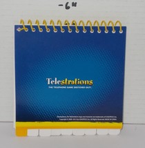 USAopoly Telestrations board game replacement Sketch Book Yellow piece part - $4.90