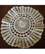 Beautiful Vintage Crocheted Doily - DELICATE HAND CROCHETED - VGC - PRET... - £7.81 GBP