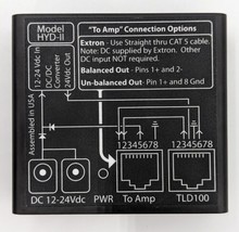 HYDRA-II HYD-II I/O Amplifier Adapter Connector - £33.49 GBP