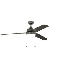 (HOUSING ONLY) - Carrington 60&quot; LED Indoor/Outdoor Natural Iron Ceiling Fan - £19.12 GBP