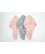 Hair Towel Turban Quick Dry Head Wrap Bath Shower Hat Towel Cap Winter Warm - $100.15 MXN