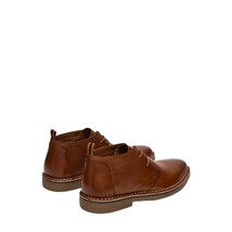 Men's Steve Madden Chuka Comfort Boot Soft Leather Lace up Harros Tan image 6