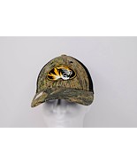 Missouri Tigers Mizzou Camouflage Baseball Hat Cap Mesh Back Adjustable - £10.20 GBP