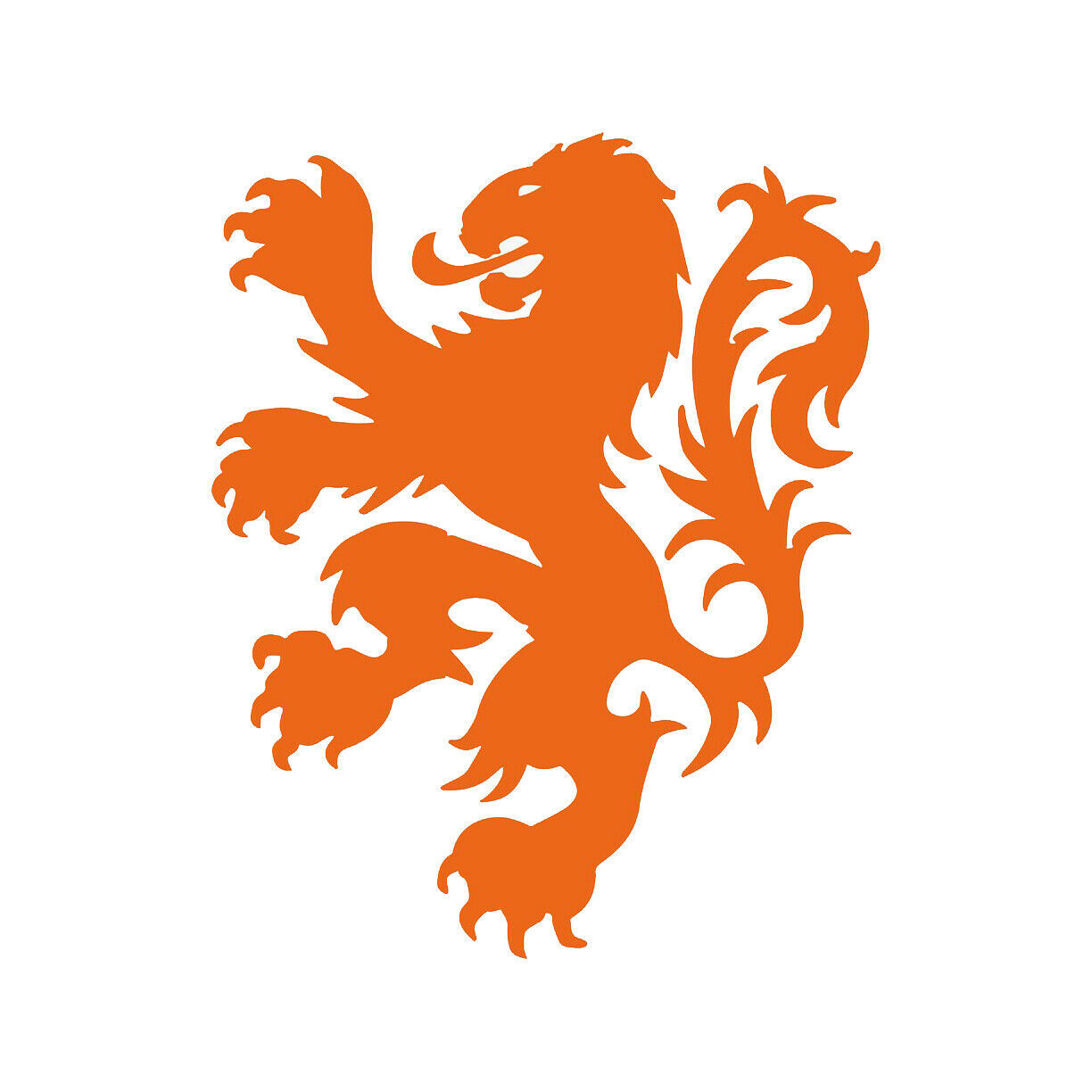 2x Holland Netherlands Dutch Lion Coat of Arms Decal Sticker Different sizes