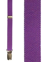 &quot;Fluorescent Purple Charleston&quot; Suspenders - £35.88 GBP