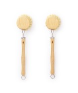 PLANT OATH | Replaceable Bamboo Dish Brush (2 Pack) | Eco-Friendly Cleaning - $341.94 MXN