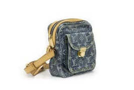 Louis Vuitton Pochette Monogram Denim Leather Shoulder Bag - £2,154.23 GBP