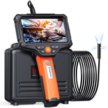 1080P HD Waterproof Industrial Snake Camera 5&quot; IPS Screen Borescope, 2MP... - $188.22