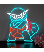 Anime Pokemon Neon Sign | Squirtle Theme LED Sign for Bedroom Office  - $65.90