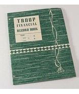 Vintage 1960&#39;s BLANK Troop Financial Record Book Bookkeeping Boy Scouts BSA - $15.81 CAD