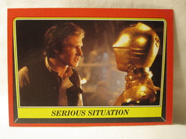 1983 Star Wars - Return of the Jedi Trading Card #93: Serious Situation - £1.59 GBP
