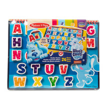 Melissa &amp; Doug Blues Clues and You Wooden Chunky Alphabet Puzzle 26 Pieces - £19.75 GBP