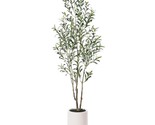 Artificial Olive Trees, 6 Ft Tall Fake Olive Trees For Indoor, Faux Oliv... - £120.99 GBP