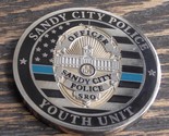 Sandy City Police Youth Unit Utah Challenge Coin #888U - $30.68