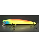Shallow Diving Crankbait Molded Color Red Yellow Green Ultra Sharp 3 3/4... - $6.99
