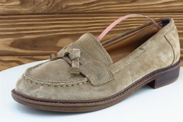 Tommy Hilfiger Size 7.5 M Brown Loafer Shoes Leather Women Norma - $29.70