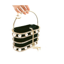Luxurious women evening party rhinestone purses ladies bridal wedding classical  - £45.81 GBP