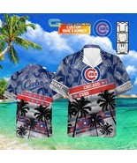 HOT Chicago Cubs Palm Tree HAWAIIAN Shirt 3D AOP Shirt Summer 2024 S-5XL - £8.17 GBP+