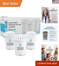 Multi-Stage PH001 Replacement Filter - Improve Water Taste &amp; Purity, 3 Pack - $1,400.96 MXN