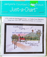 Old Rugged Cross Janlynn&#39;s Counted Cross Stitch Just a Chart New 12.25 x... - $7.91