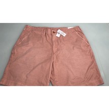 American Eagle Men Shorts Flex Lived In Khaki At The Knee Pink Stretch Size 38 - £23.34 GBP