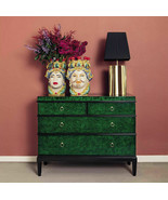 Moro Heads Pair Vase Hand painted Italy New - $1,600.00