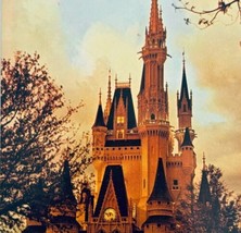 1980 Walt Disney World Postcard Cinderella Castle Fantasyland Vintage E8... - $24.99