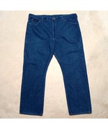 *READ* Vintage LL Bean Made in USA Straight Leg Denim Jeans - 44x31 (Fit... - $570.23 MXN