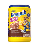 Nestle Nesquik Chocolate Powder Drink Mix 2.81LB Classic Taste 98 Servin... - $18.80