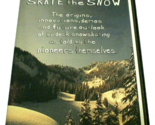 SKATE THE SNOW Bi-Deck Snow Skating- 2010 Boarding Video GEAR BOX FILMS ... - $21.99
